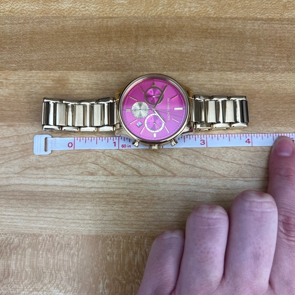 Michael Kors MK5909 gold and pink watch